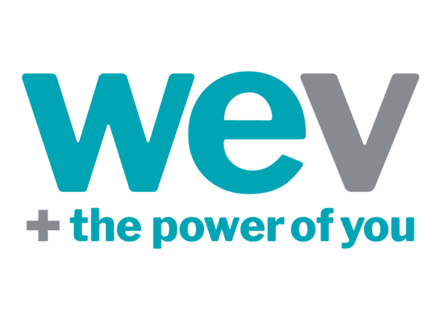 wev plus symbol the power of you logo