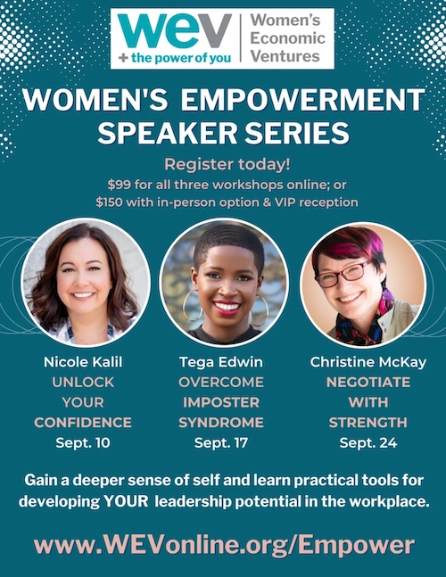 Women's Empowerment Speaker Series poster
