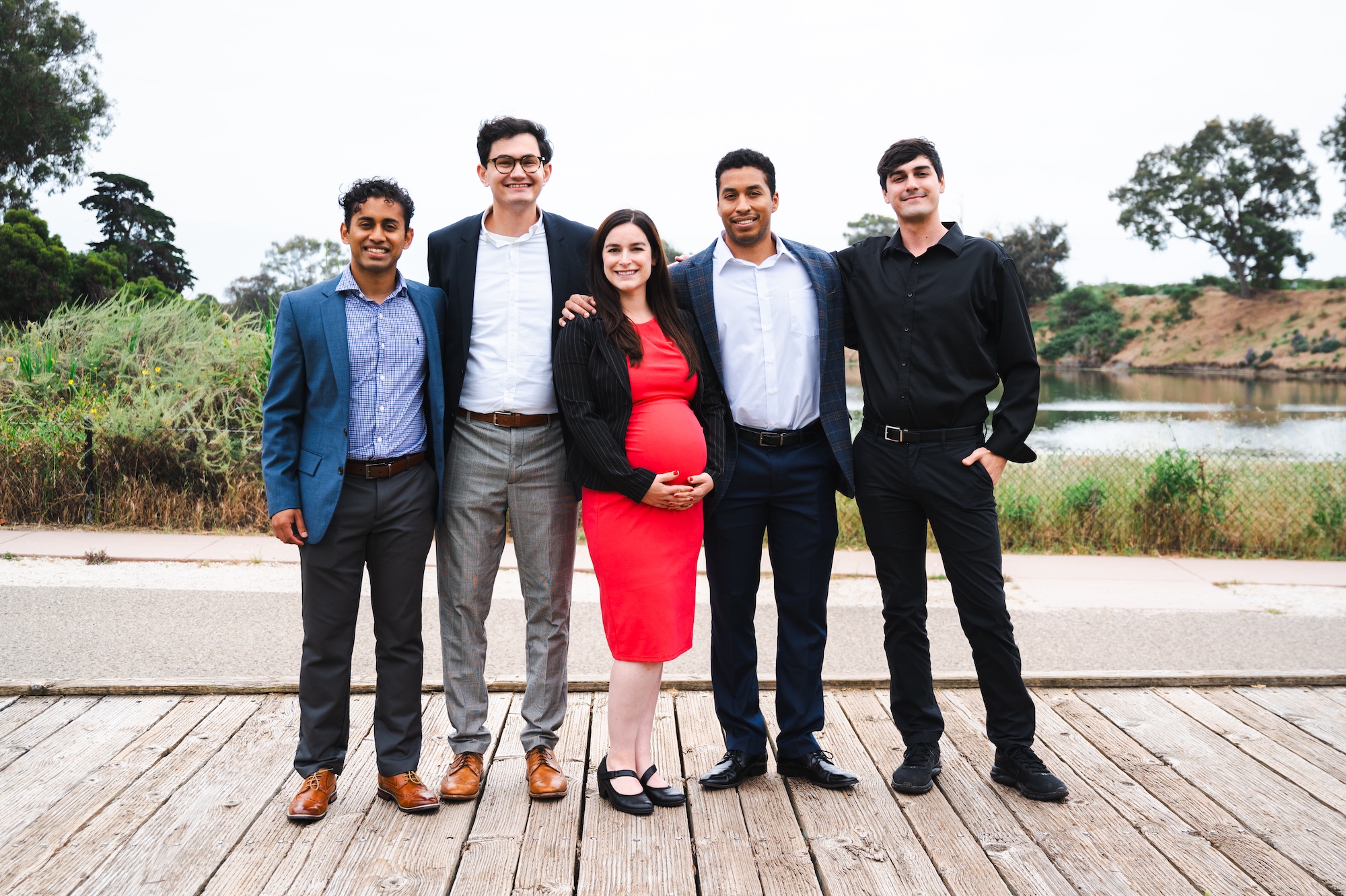 The ProFoldBio team at the 2024 New Venture Competition finals.