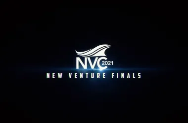 Animation of New Venture Finals Logo