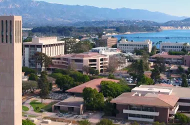 UCSB from a bird's eye view