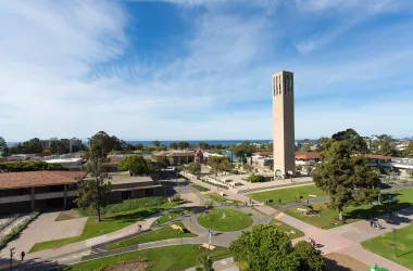 UCSB campus aerial view