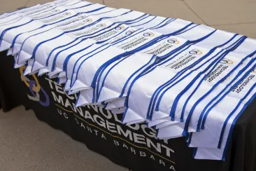 Students who complete the certificate requirements are given the distinguished white TMP sash.