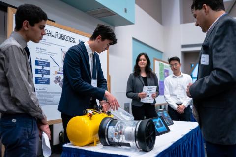 New Venture Fair presentation photo