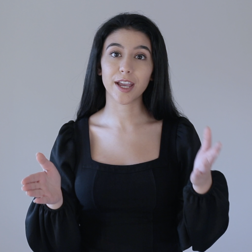 Woman speaking for NVC