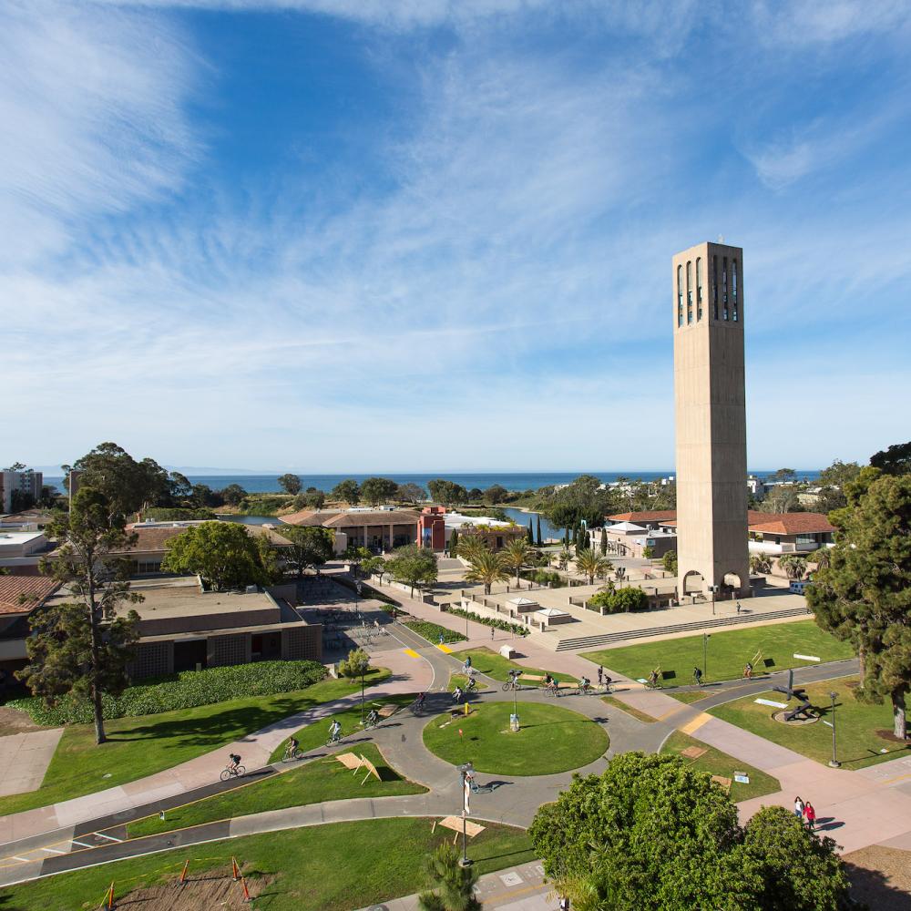 UCSB campus aerial view