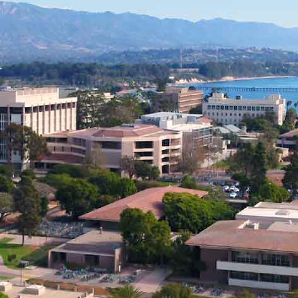 UCSB from a bird's eye view