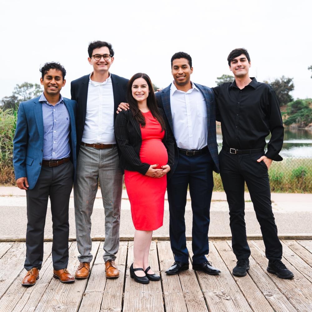 The ProFoldBio team at the 2024 New Venture Competition finals. 