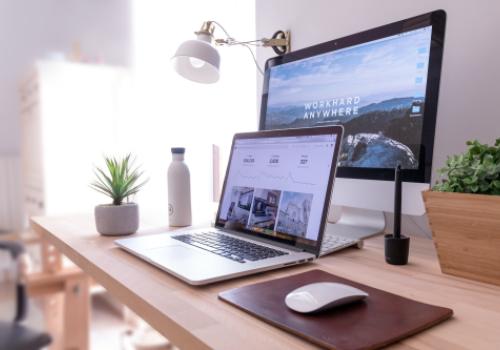 Stock photo of workplace