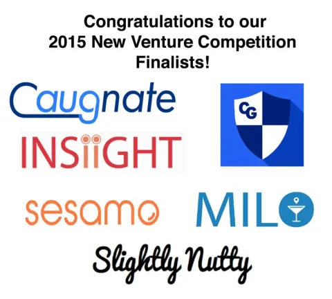 graphic image of the NVC winners' logos