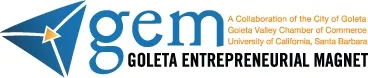 Gem Goleta Entrepreneurial Magnet logo