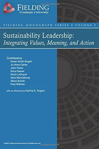 Fielding Graduate University's Sustainability Leadership front cover page