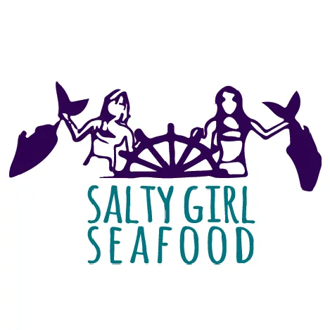 saltygirl seafood logo
