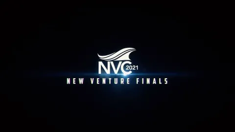 Animation of New Venture Finals Logo