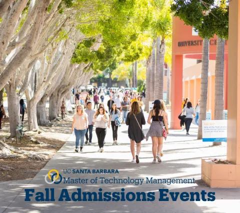 Fall admissions event 