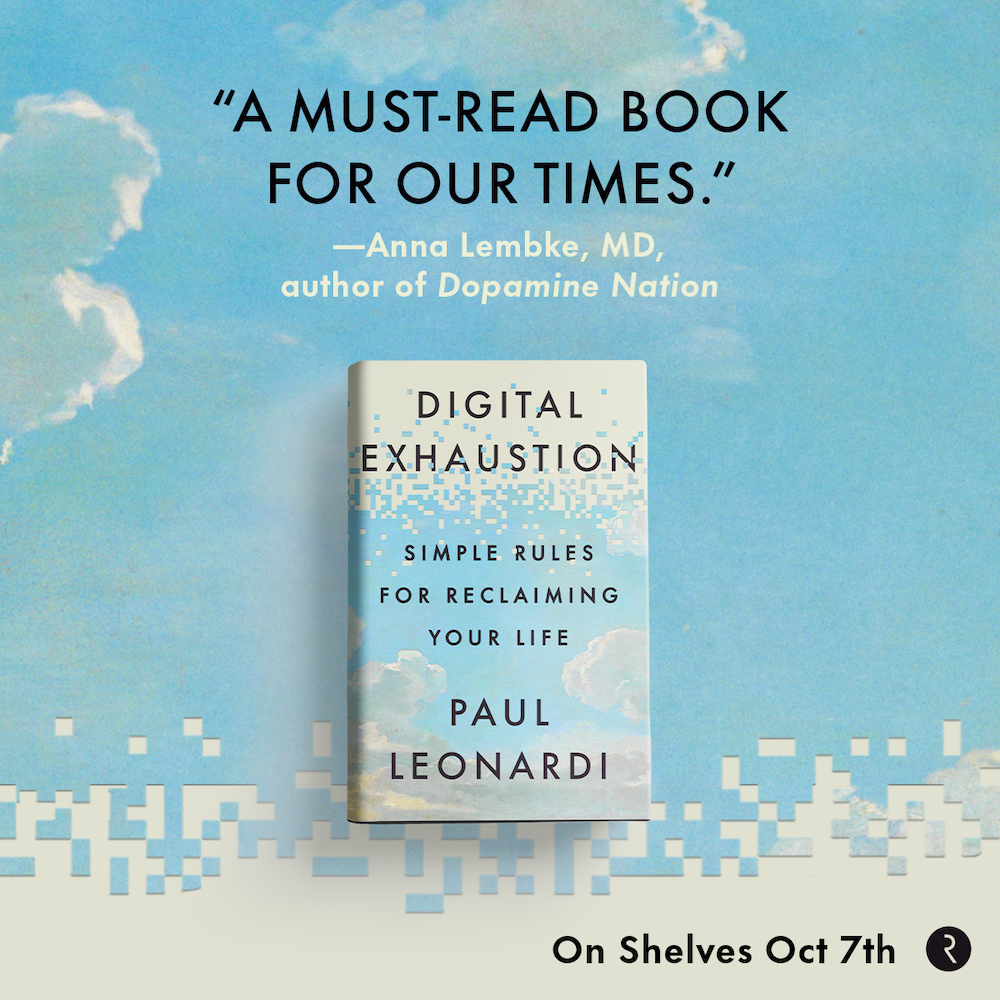 Digital Exhaustion book promotion